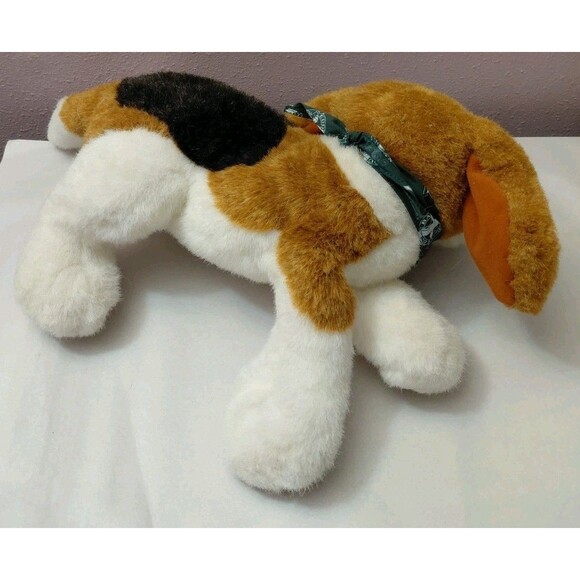 Gund Beagle Dog Plush Eddie Bauer 1994 Scarf Puppy Stuffed Animal Toy 17” - Picture 3 of 8
